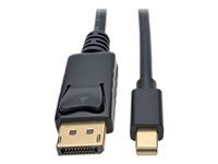 Bild von EATON TRIPPLITE Mini DisplayPort to DisplayPort Adapter Cable M/M 4K 60Hz Black 3ft. 0,9m