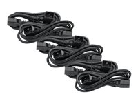 APC Power extension cable IEC 60320 C19 to IEC 60320 C20 16 A 61cm 90 connector Black