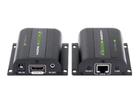 Bild von TECHLY HDMI Extender mit IR zur einfachen Uebertragung des HDMI Signals bis 60 Meter via Cat RJ45 Kabel Plug and Play Full HD