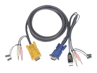 Bild von ATEN 2L-5305U KVM-Kabel VGA USB 5.0m 14016617