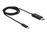 Bild von DELOCK USB Kabel Type-C zu HDMI DP Alt Mode 4K 60Hz 1m koaxial