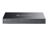 Bild von TP-LINK ES210GP Omada 10-Port Gigabit Easy Managed Switch 8× PoE+ 1× RJ45 1× RJ45/SFP Combo 63W Total PoE