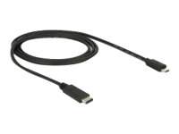 Bild von DELOCK Kabel USB Type-C 2.0 Stecker > USB 2.0 Micro-B Stecker 1,0 m schwarz