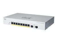 CISCO Business Switching CBS220, Smart 8-port Gigabit, 2x1G SFP uplink, external power supply