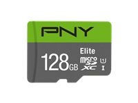 Bild von PNY Micro SD Card Elite 128 GB XC Class 10  UHSI  U1  A1 V10  SD adapter