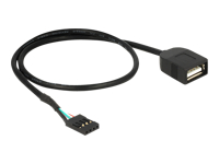 Bild von DELOCK USB Kabel Pin Header Buchse > USB 2.0 Typ-A Buchse 40cm