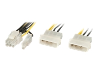 Bild von LINDY Internes Stromadapterkabel SLI/PCIe 6 2 / 2x5 25 2x5.25  f.PCIe- Grafikkarten