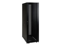 EATON TRIPPLITE 42U Rack Enclosure Server Cabinet Knock-Down w/ Doors & Sides Rack cabinet, Black 42U 19
