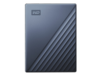 Bild von WD My Passport Ultra 2TB Blue USB-C/USB3.0 HDD 6,4cm 2,5Zoll Metal finish RTL portable extern