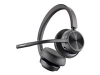 Bild von HP Poly Voyager 4320 UC Stereo USB-A Headset +BT700 USB-A Adapter +Charging Stand