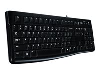 Bild von LOGITECH K120 corded Keyboard black - CZE - USB - EMEA