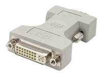 Bild von TECHLY Adapter DVI analog Buchse auf VGA Stecker schwarz