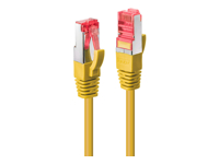 LINDY Patch Cable, Cat6, S/FTP, RJ45-RJ45, 3m, yellow