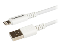 Bild von STARTECH.COM 3m Apple 8 Pin Lightning Connector auf USB Kabel - USB Kabel für iPhone / iPod / iPad - Ladekabel / Datenkabel - Weiss