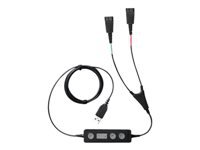 Bild von JABRA LINK 265 2 x QD auf USB Trainingskabel fuer PC