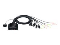 Bild von ATEN CS22H 2-Port USB 4K HDMI KVM Switch