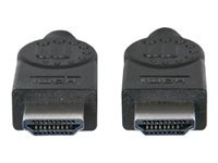 Bild von MANHATTAN High Speed HDMI Kabel 2 x HDMI 19-pol. Stecker Vernickelte Kontakte Vergossene Stecker Geschirmt