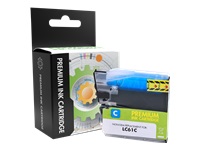 Bild von STATIC Ink cartridge compatible with Brother LC-61C cyan dye compatible 325 pages