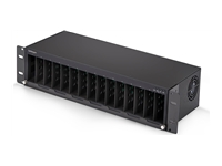 Bild von STARTECH.COM 15-Slot Unmanaged Medienkonverter Gehäuse 19 Zoll Rackmount fur MCM Medienkonverter Serie aktive Kuhlung TAA