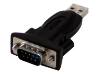 MCL Convertisseur USB 2.0 série RS232 1 port DB09 mâle + rallonge 1,80m