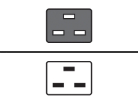 Bild von FUJITSU Power cord 16A IEC320 C19->C20