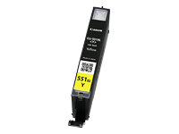 Bild von CANON CLI-551XLY Tinte gelb hohe Kapazität 700 Seiten 1er-Pack XL