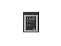 SANDISK Professional PRO-CINEMA 256Go CFexpress VPG400 Type B Card upto 1700Mo/s Read 1400Mo/s Write