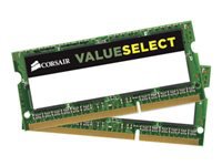 DDR3 SO-DIMM 8GB 1600-11 Value Select kit of 2 Corsair
