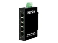 Bild von EATON TRIPPLITE 5-Port Unmanaged Industrial Ethernet Switch - 10/100mbps Ruggedized -40 to 75 C DIN/Wall Mount
