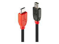 LINDY USB 2.0 Cable Type Micro-B/Mini-B OTG 1m Micro-B plug to Mini-B plug