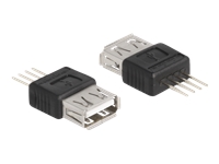 Bild von DELOCK Adapter USB 2.0 Type-A Buchse zu 4 Pin