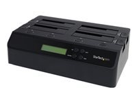 Bild von STARTECH.COM 4 Bay Festplatten Kopierstation USB 3.0 / eSATA auf SATA - HDD 1:3 Duplikator - Standalone Festplattenkloner