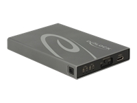 Bild von DELOCK  Externes Gehäuse 2 x mSATA SSD > USB 3.1 Gen 2 USB Type-C Buchse mit RAID