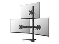 NEOMOUNTS NERO Triple monitor stand, 10-32inch