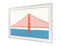 SAMSUNG Frame 43 White Modern 2021