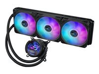 Bild von ASUS ROG Strix LC III ARGB LCD all-in-one CPU liquid cooler with 2.1 IPS LCD Aseteks new Gen7 v2 pump and premium ROG ARGB fans
