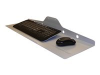 NEOMOUNTS KEYB-V100 Mount KEYBORARD/MOUSE HOLDER VESA 75x75mm 10kg Depth:23cm Width:75cm silver