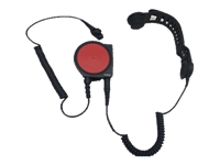 Bild von HYTERA Headset mit schnurgebundenem Mikrofon mit grosser PTT-Taste für HP705 HP785 HP605 HP685