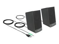 Bild von DELOCK Stereo 2.0 PC Lautsprecher mit 3,5mm Klinkenstecker und USB Stromversorgung