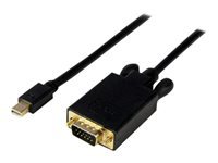 Bild von STARTECH.COM 1,8m Mini DisplayPort auf VGA Kabel - mDP auf VGA Adapter/ Konverter bis zu 1920x1200 - St/St - Schwarz