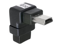 Bild von DELOCK Adapter USB-B mini 5pin St / Bu 90Gradgewink.