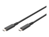 Bild von DIGITUS USB 4.0 connection cable Type - C to Type - C max. resolution 8K/30Hz PD 3.0 40Gbits/s 8m