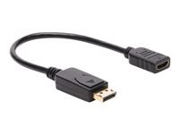 Bild von EATON TRIPPLITE DisplayPort to HDMI Video Adapter Video Converter M/F HDCP Black 1ft.