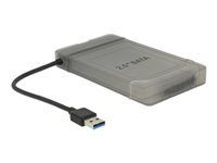 Bild von DELOCK Konverter USB 3.0 > SATA 22 Pin mit 6,35cm 2,5Zoll Schutzhülle