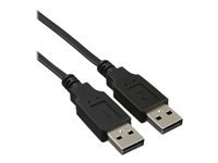 Bild von INLINE USB KM-Umschalter 2 PCs fuer Tastatur und Maus mit Maus-Transfer zwischen den Monitoren