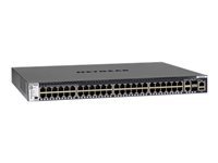 Bild von NETGEAR M4300-52G Stackable Managed Switch mit 48x1G and 4x10G incl. 2x10GBASE-T und 2xSFP+ Layer 3 GSM4352S