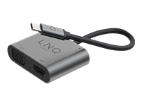 LINQ 4 IN 1 USB-C MULTIPORT HUB - ADAPTERI - Kaapelit ja adapterit - 5706662207997 - 1