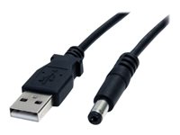 Bild von STARTECH.COM USB 2.0 auf Hohlstecker Typ N Kabel - USB A DC 5V 5,5mm Stecker Stromkabel Stecker 2m