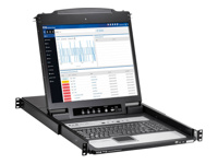 EATON 16Port, IP KVM, with 19inch LCD Console, French version