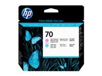 HP 70 original printhead C9405A light magenta and light cyan standard capacity 1-pack